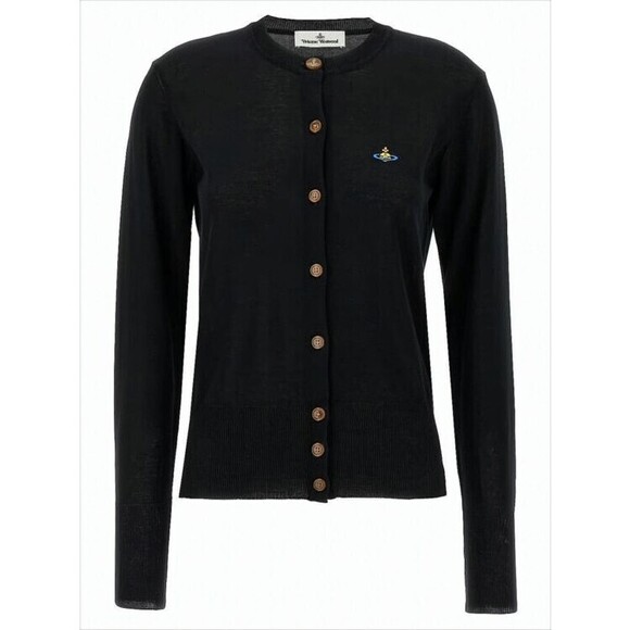 Vivienne Westwood Classic Button-Down Cardigan With Wooden Buttons - NWT